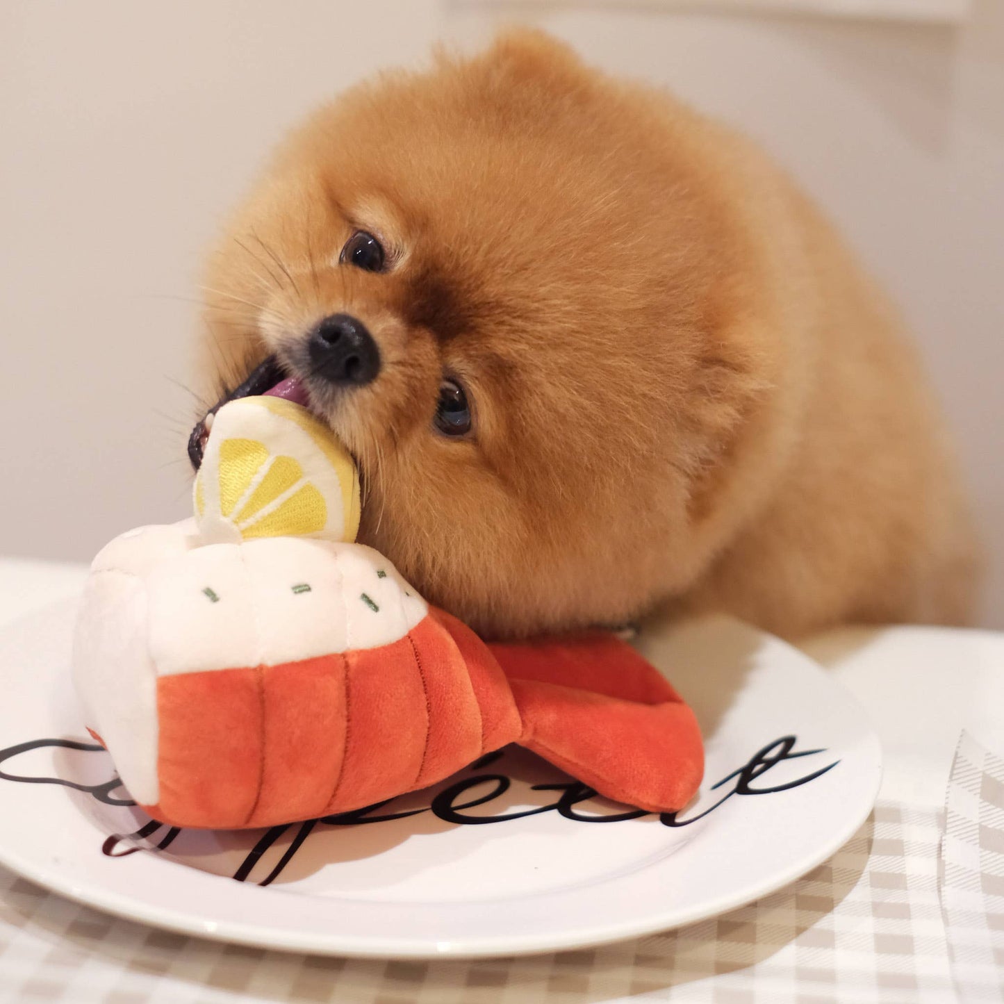 Pups & Bubs - Gegrilde Kreeft Neuswerk Speelgoed