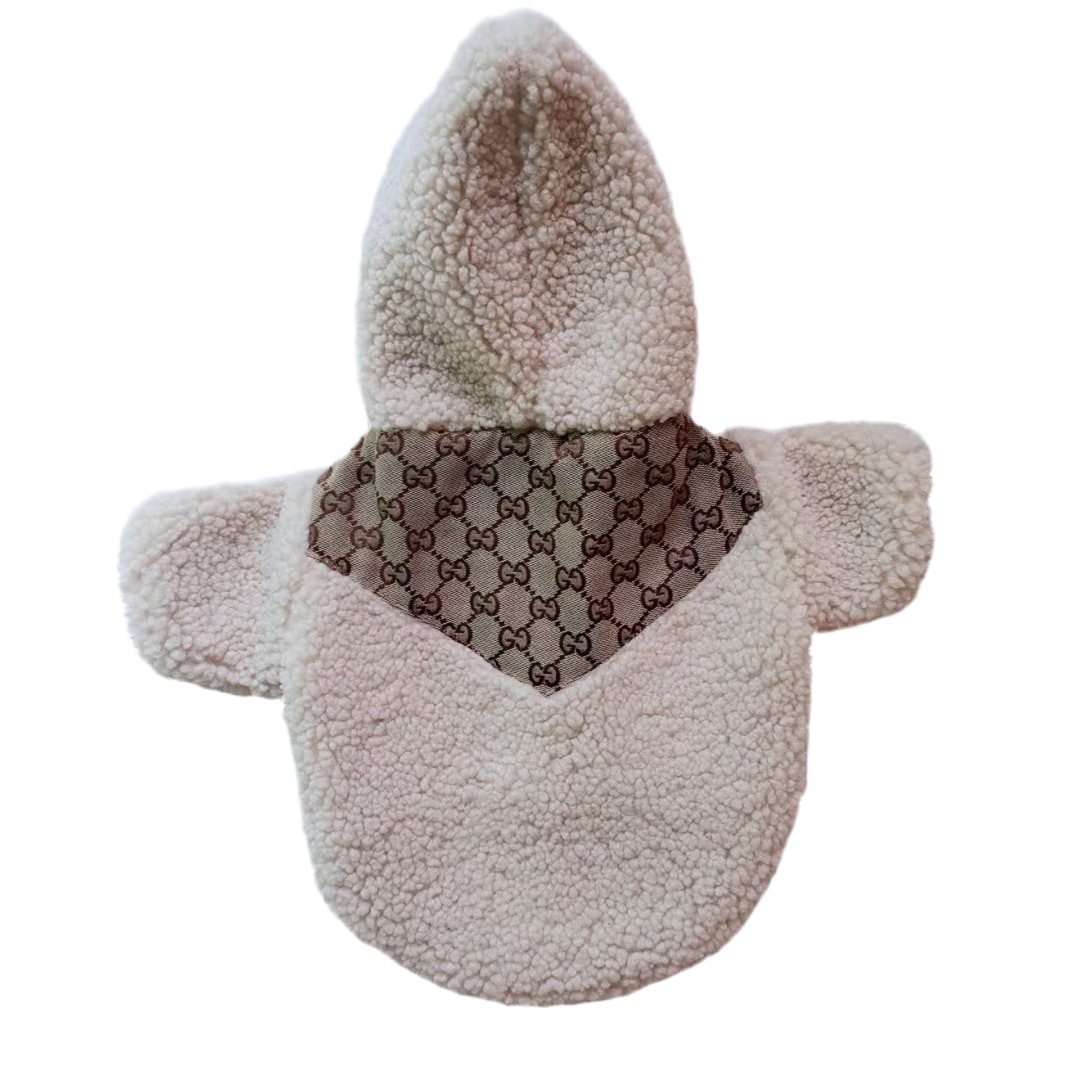 Teddy jasje met GG print