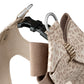 Susan Lanci - Baby Cheetah with Gold Giltmore Double Nouveau Bow Step In Harness
