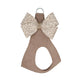 Susan Lanci | Baby Cheetah with Gold Giltmore Nouveau Bow Step In Harness - Fawn