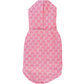 Honden bodywarmer GG print roze