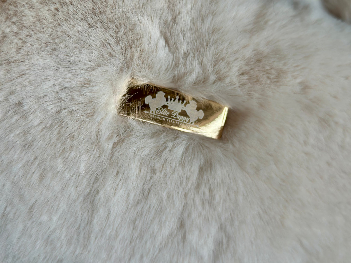 Elite Puppy | Hondentas Fluffy Crème