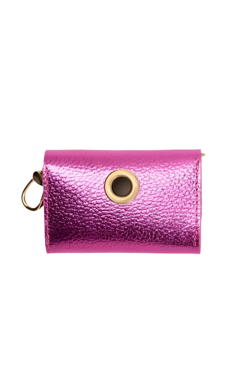 Branni Pets Metallic Poepzakhouder Fuchsia