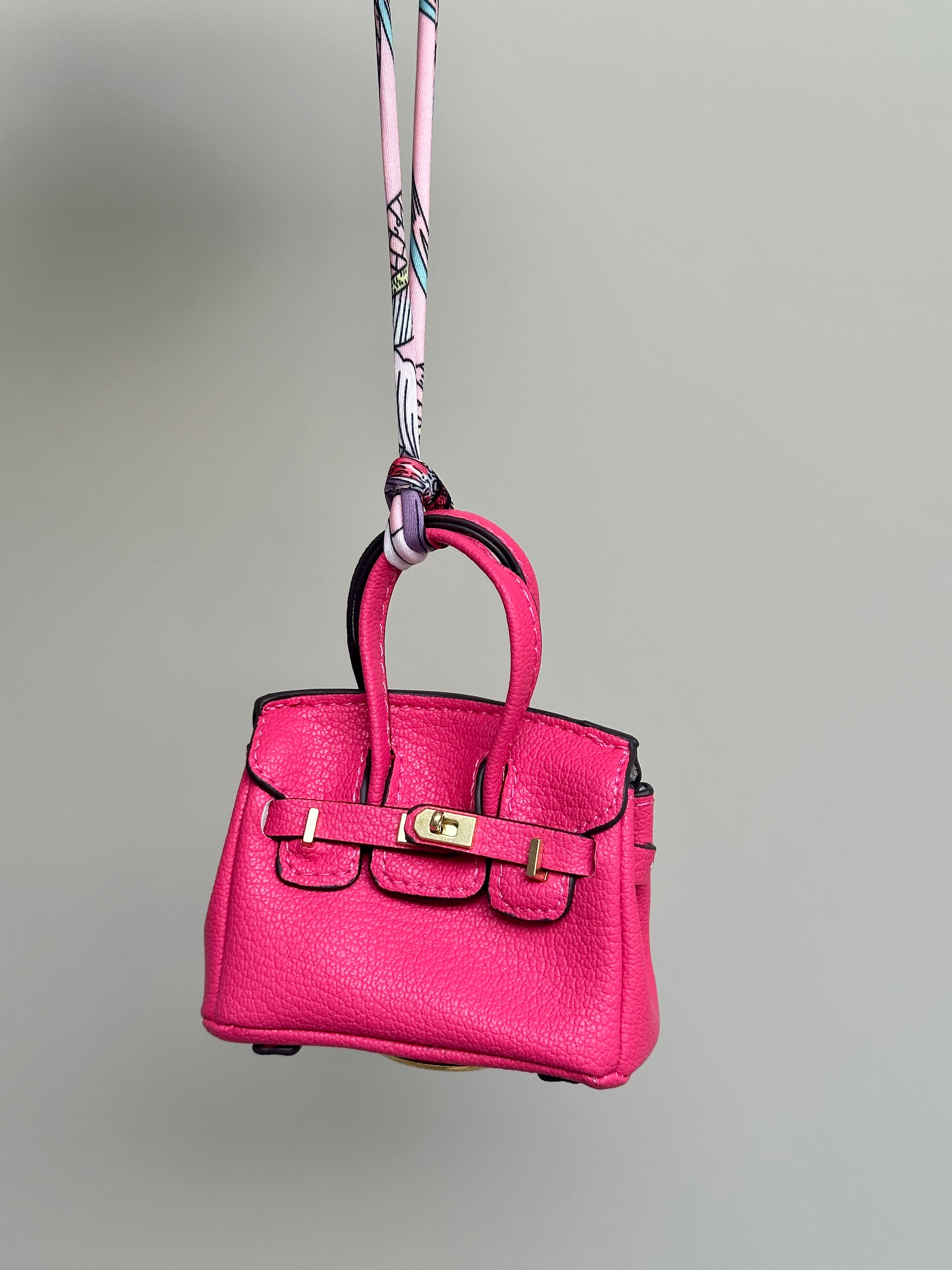 Luxe Poepzakhouder Tasje - Fuchsia