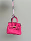 Luxe Poepzakhouder Tasje - Fuchsia