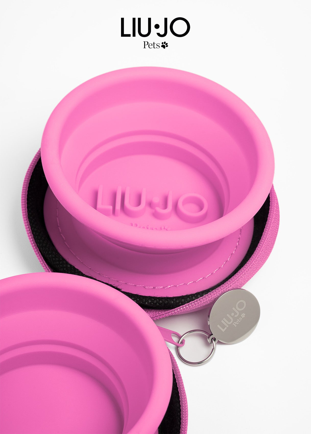 Liu Jo Pets | Travel Bowl - Roze