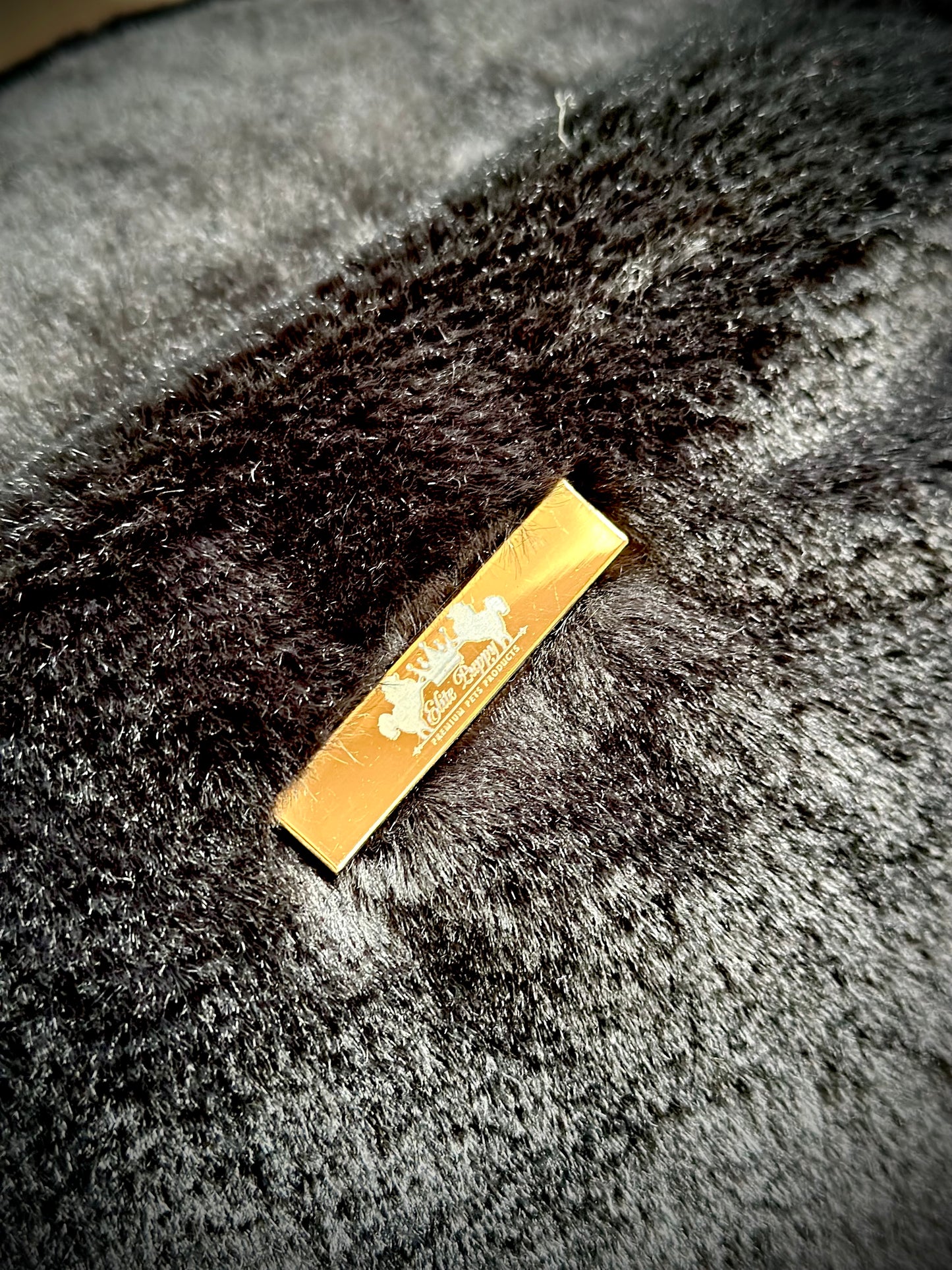 Elite Puppy | Hondentas Fluffy Zwart