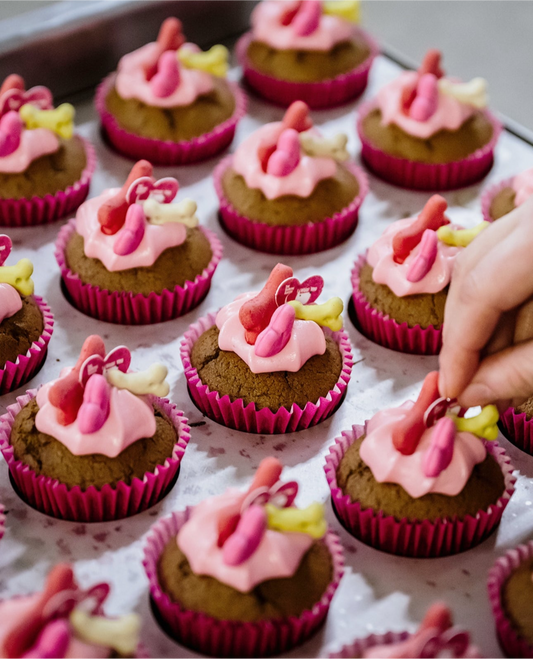 FunCakes Suikerdecoratie Baby Voetjes Roze set/16 FunCakes Suikerdecoratie Baby Voetjes Roze set/16