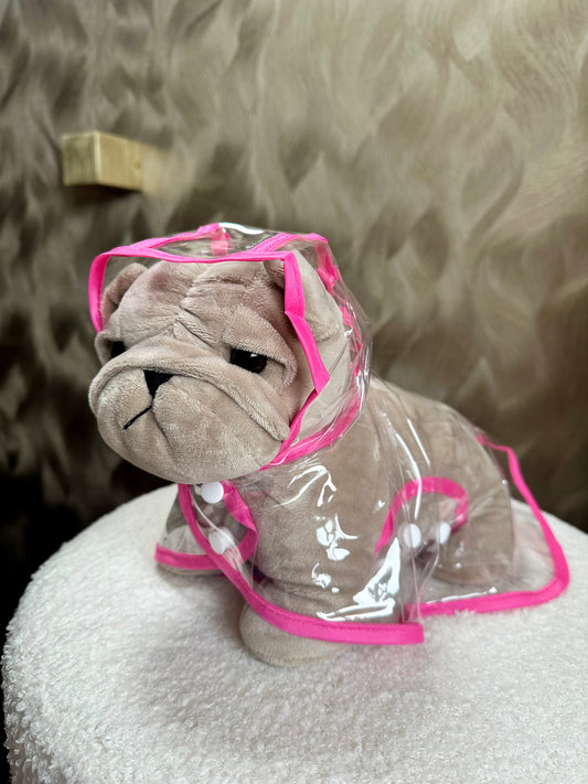 Honden Regenjasje Transpawrent