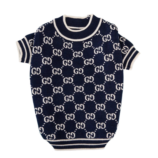 Hondentrui GG Print Donkerblauw