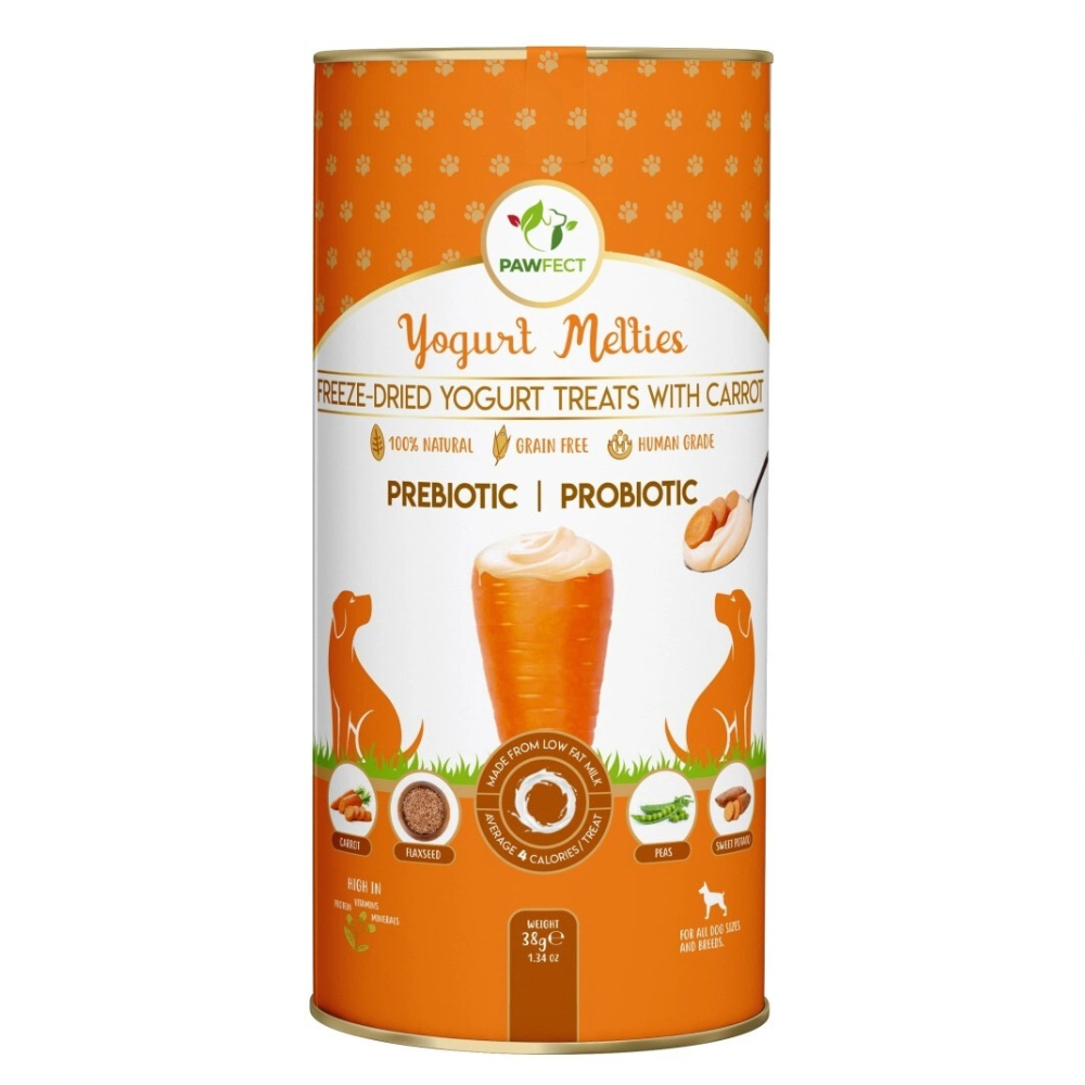 Pawfect | Freeze Dried Yoghurt hondensnack - Wortel
