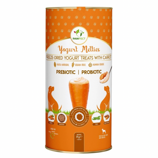 Pawfect | Freeze Dried Yoghurt hondensnack - Wortel