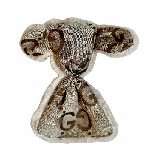 Knuffeldoekje voor Hondjes in Beervorm - GG print groot