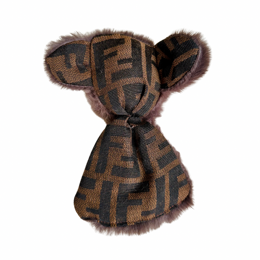 Knuffeldoekje voor Hondjes in Beervorm - FF print