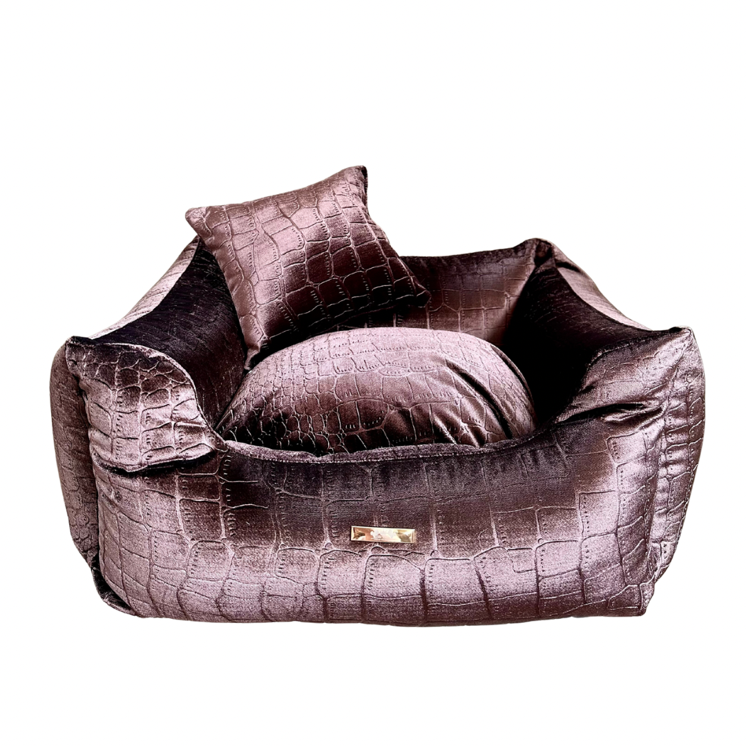 Elite Puppy | Mand Croco Brown