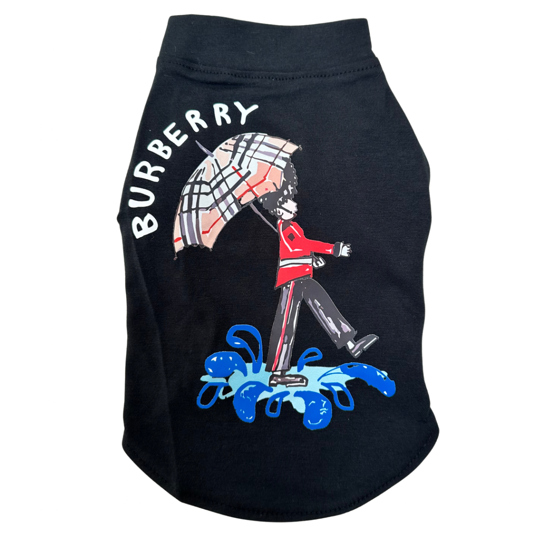 Luxe Hondenshirtje met Britse Print