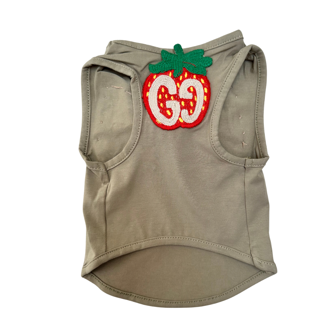 Luxe Hondenshirtje met Grote Strik - Groen