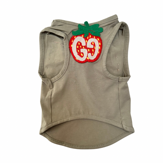 Luxe Hondenshirtje met Grote Strik - Groen