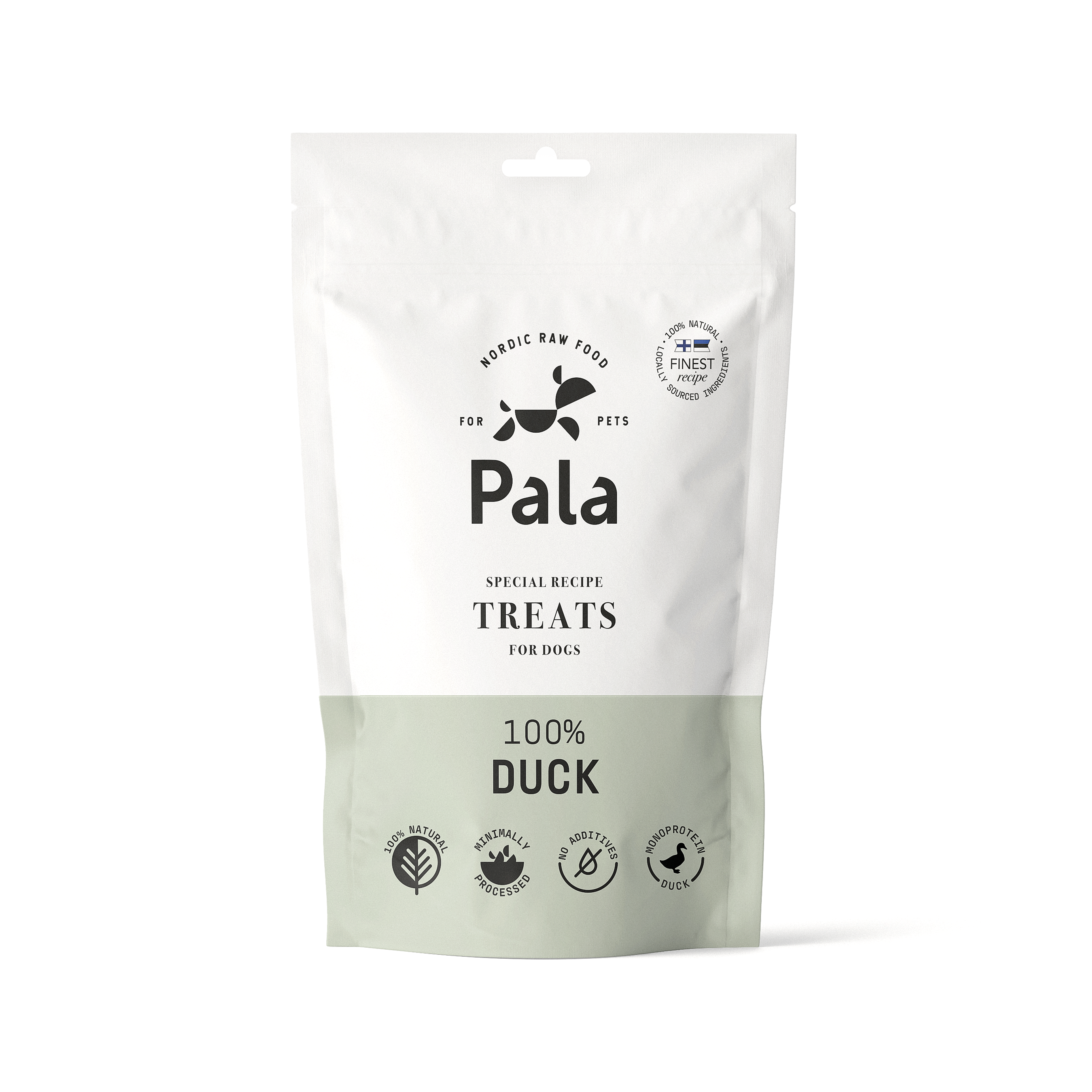 PALA DOG | GENTLY AIR-DRIED DUCK TREATS 100 GR