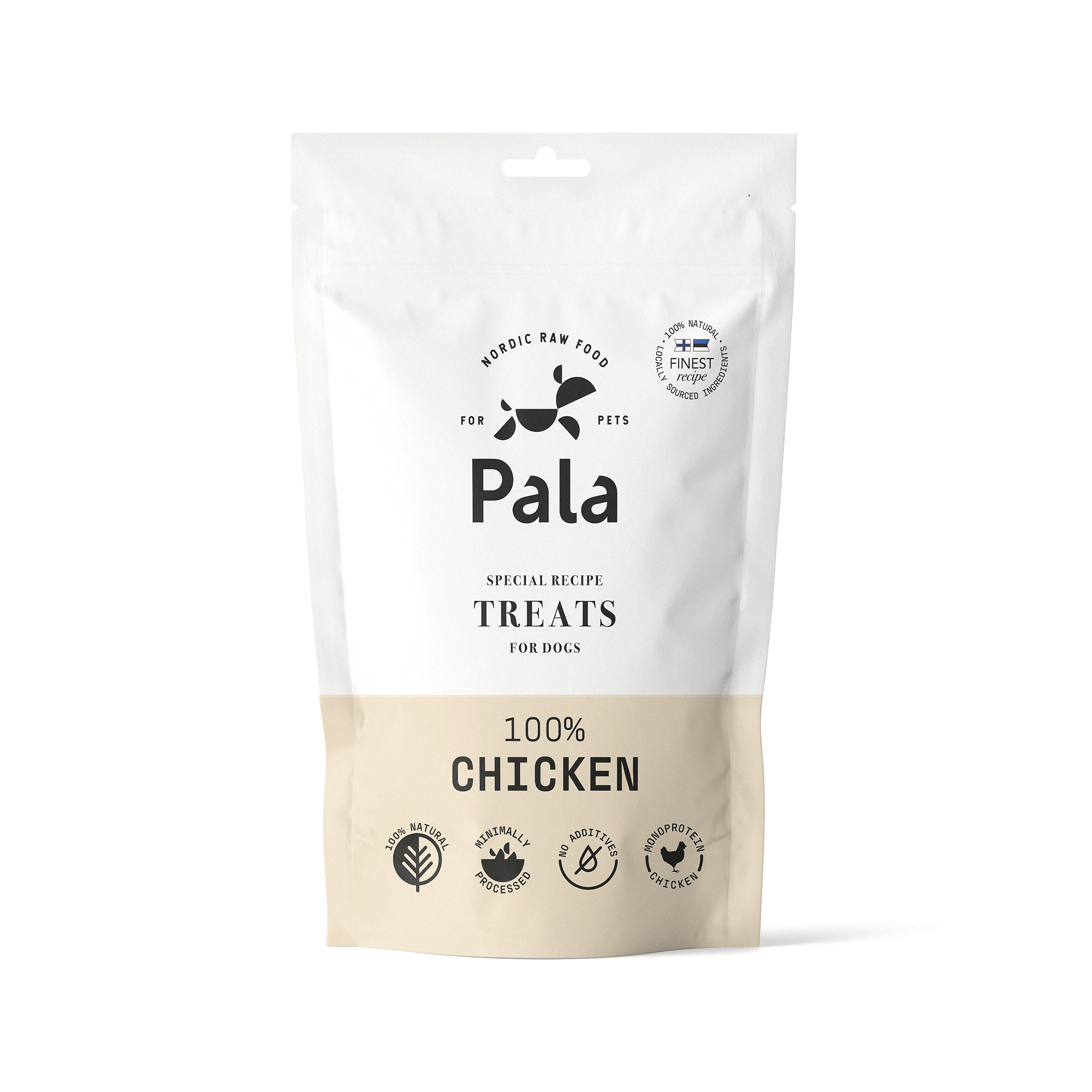 PALA DOG | GENTLY AIR-DRIED CHICKEN TREATS 100 GR