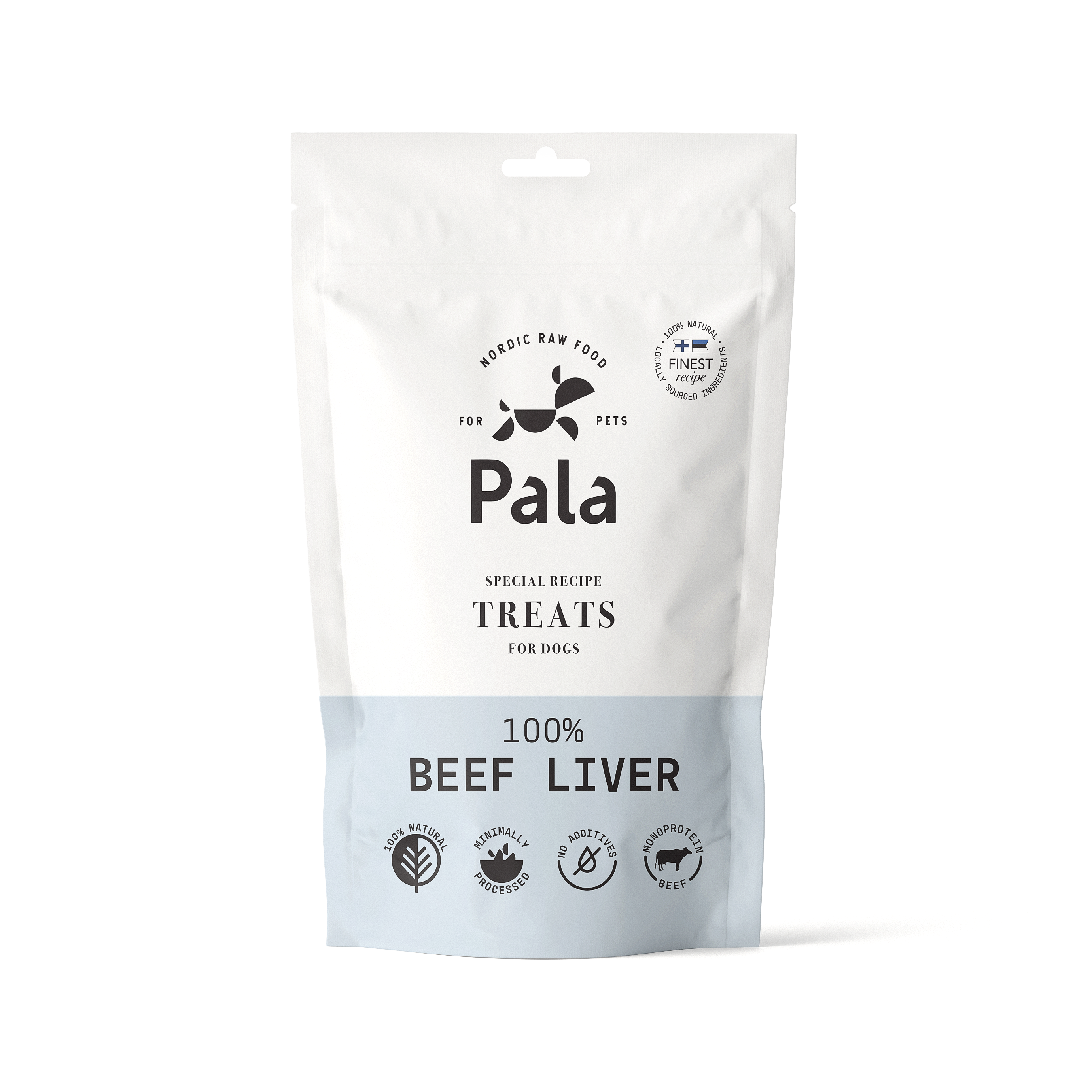 PALA DOG | GENTLY AIR-DRIED BEEF LIVER TREATS 100 GR