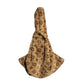 Draagzak met print bruin
