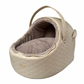 EH GIA Car Igloo Square Honden Autostoel Beige + Light Taupe, Maat 2