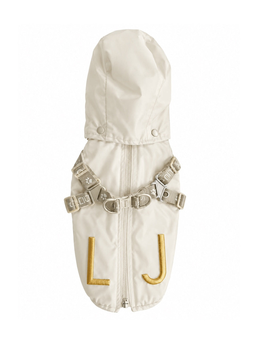 Liu Jo Pets | Regenjasje met Ingebouwde Harness – Caramel