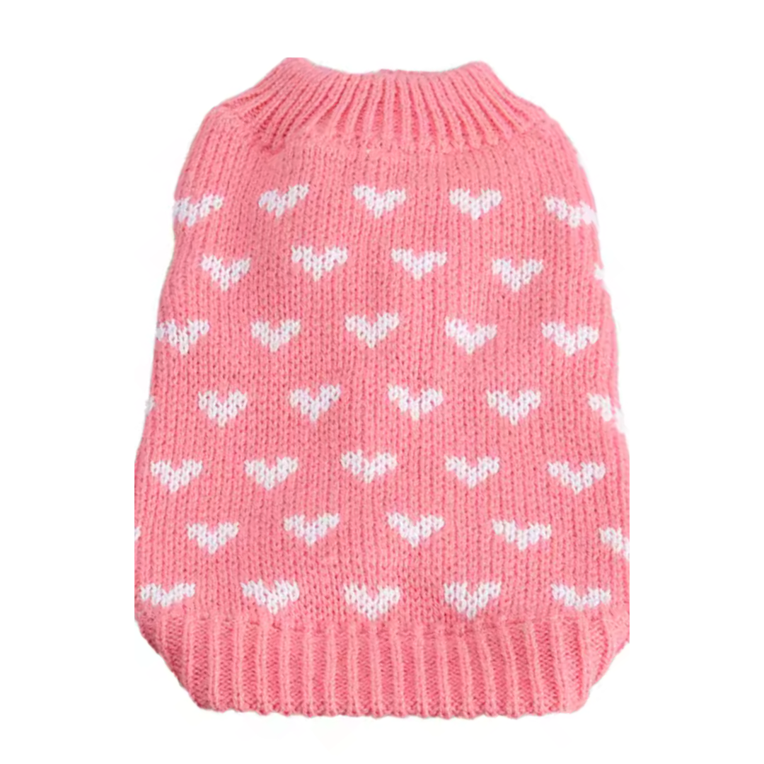 Hondentrui Roze Hartjes