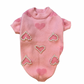 Hondentrui Hartjes Parels Roze