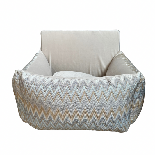 Car seat DD print Brown/Bronze