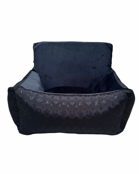 Autostoel Luxe Print Zwart
