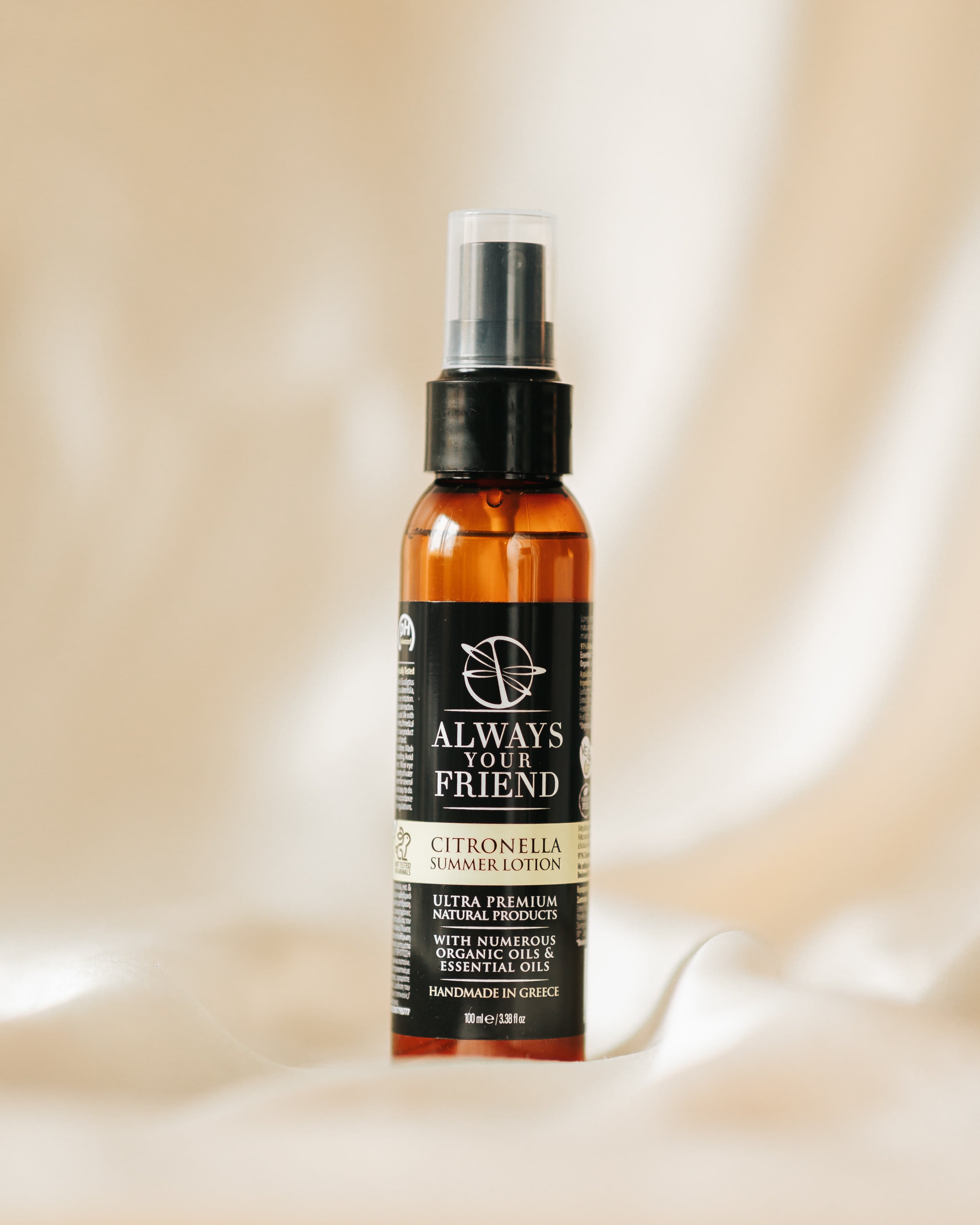 Always Your Friend - Citronella Summer Lotion Skin Protection