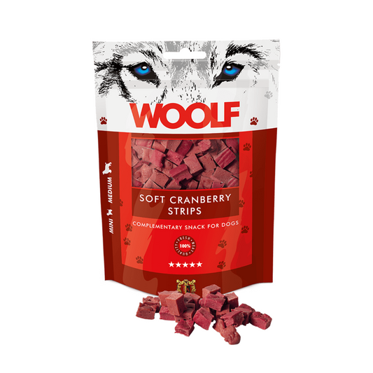 WOOLF Soft Cranberry Strips