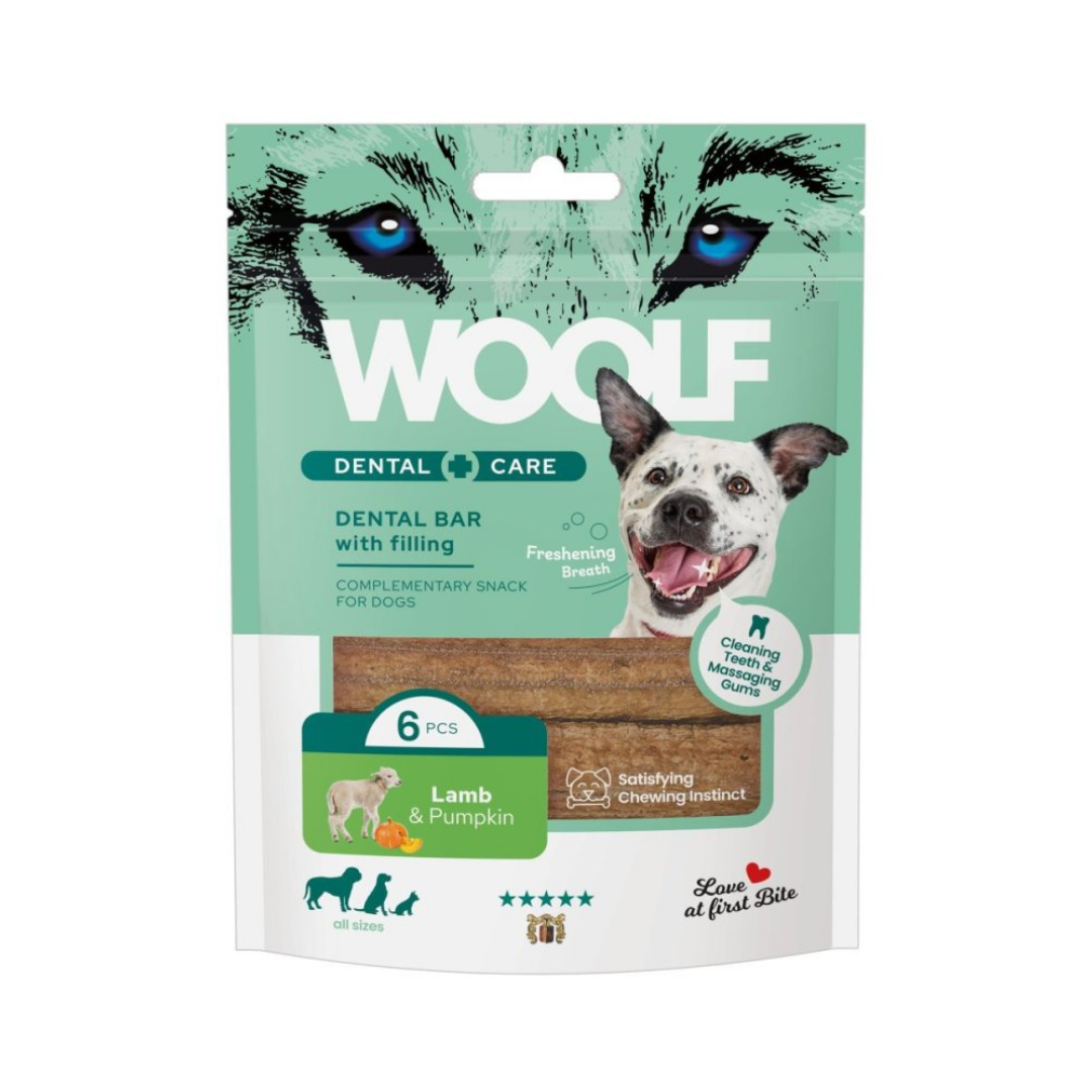 WOOLF - Dental Bars Lamb & Pumpkin | Dental Snack Hond