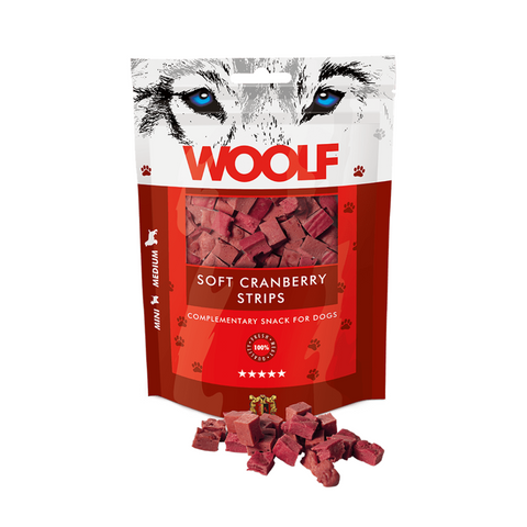 WOOLF Soft Cranberry Strips