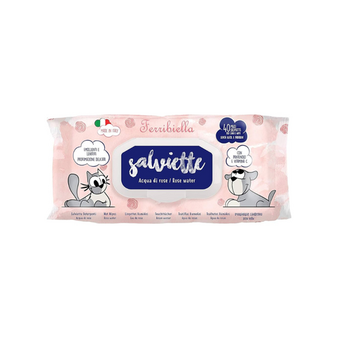 Ferribiella Wet Wipes Rose Water