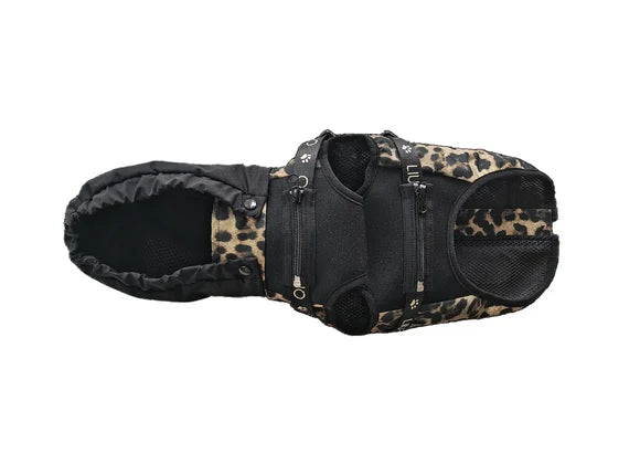 Liu Jo Pets | Regenjasje met Ingebouwde Harness – Nero Macula