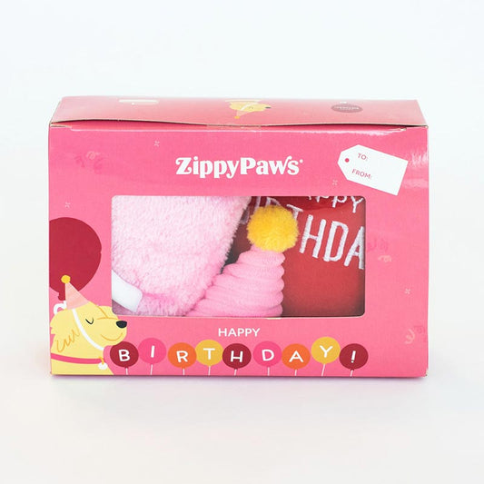 Zippy Paws | Pup Birthday Box Pink