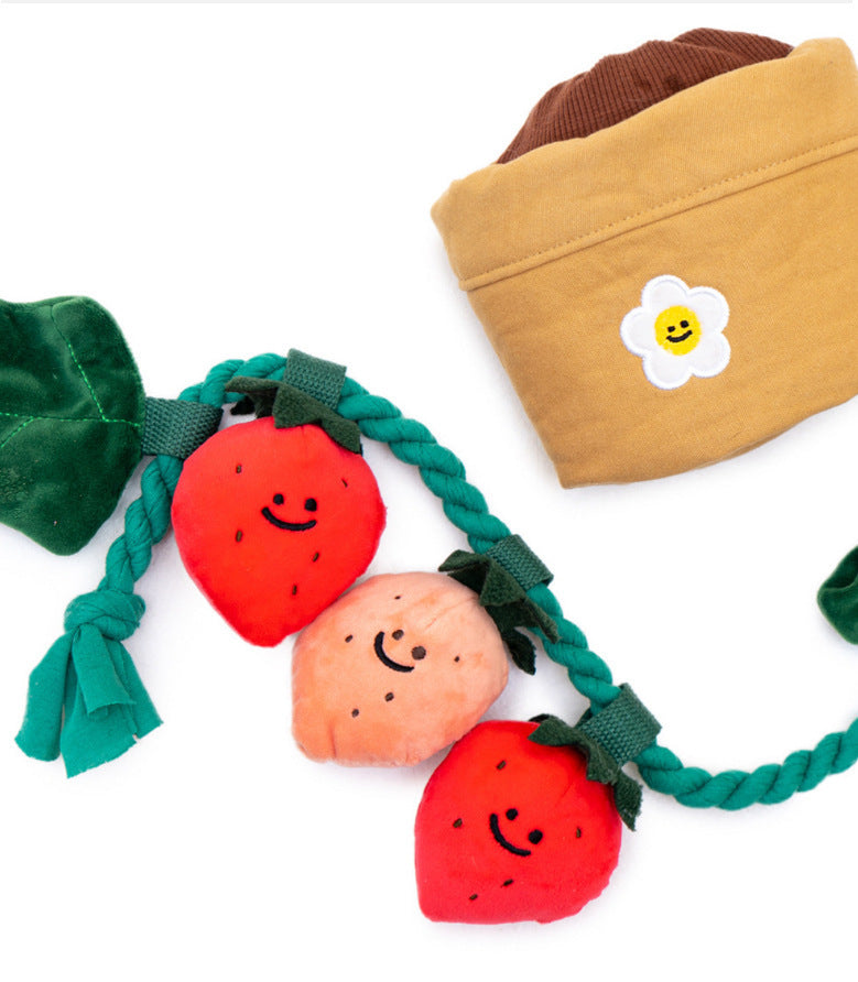 Aardbei Snuffel Speelgoed voor Honden