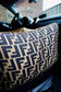 Autostoel FF print Bruin/Brons - Golden Poms