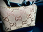 Autostoel GG print Beige - Golden Poms