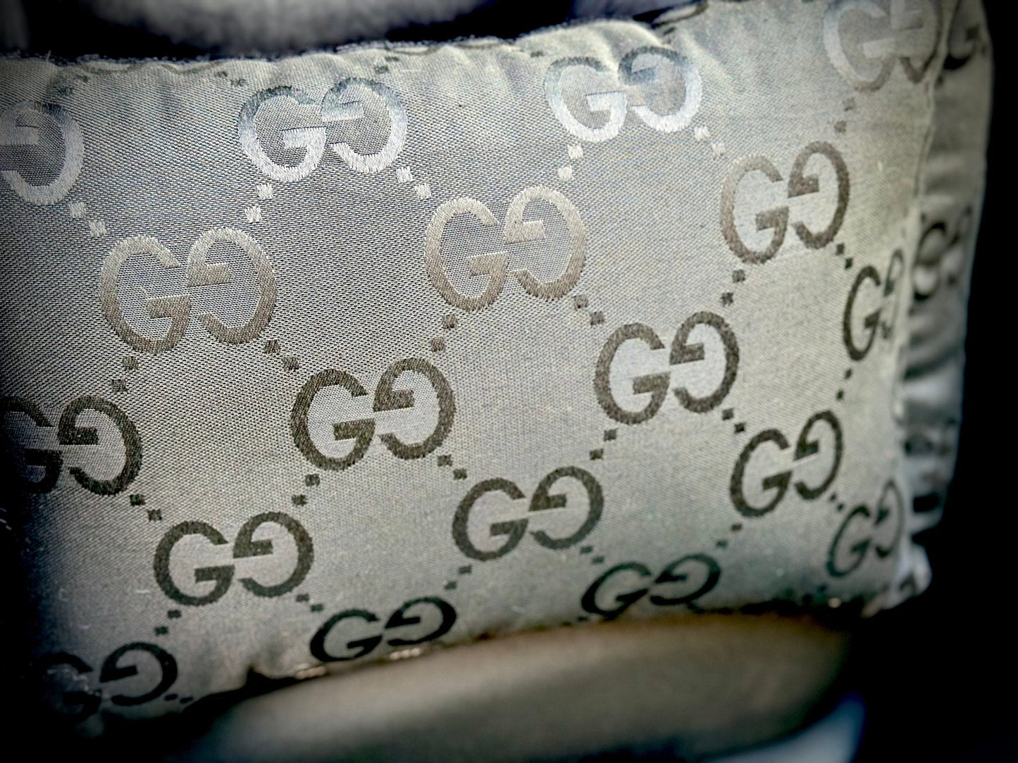 Autostoel GG print Zwart - Golden Poms