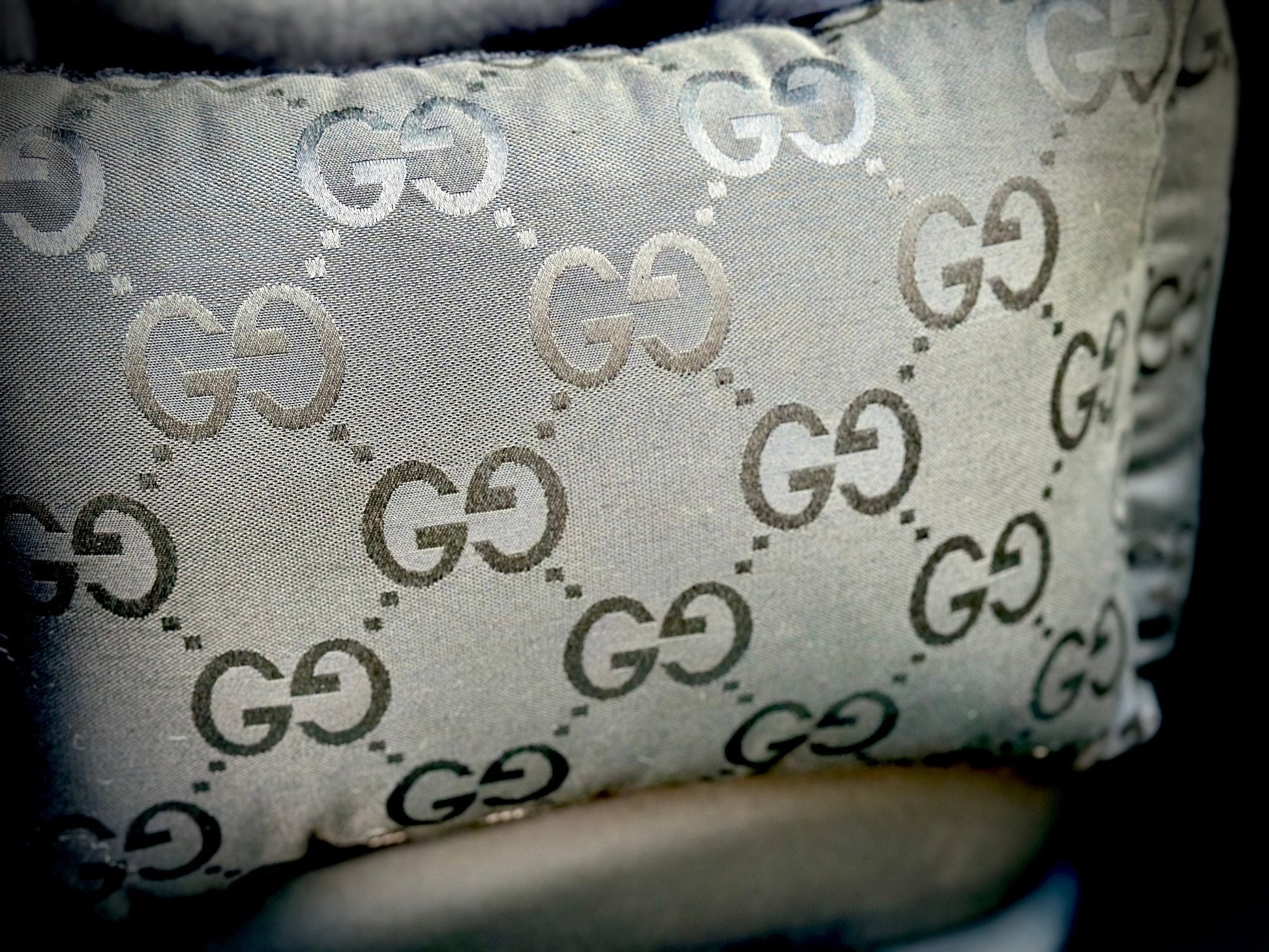 Autostoel GG print Zwart - Golden Poms
