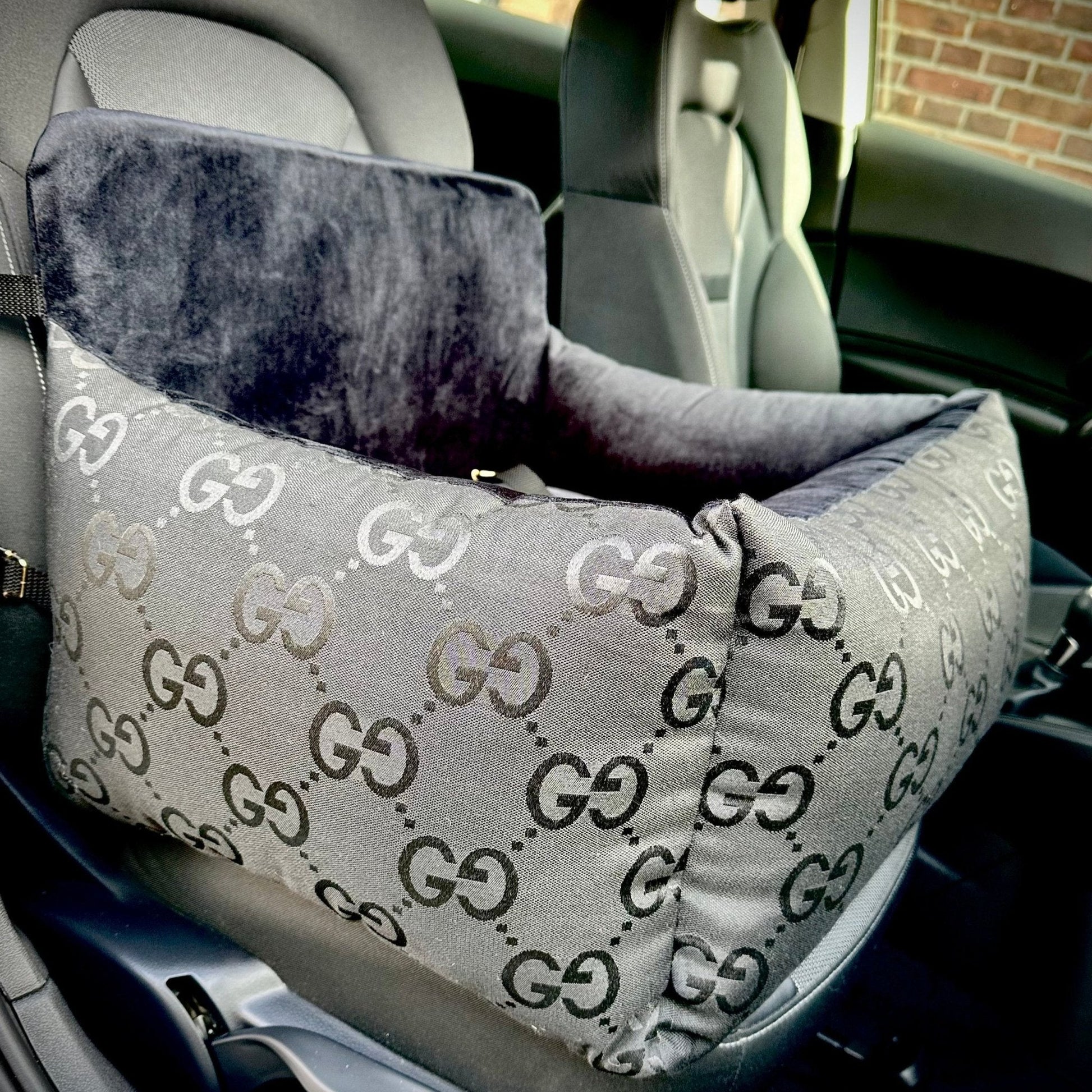 Autostoel GG print Zwart - Golden Poms