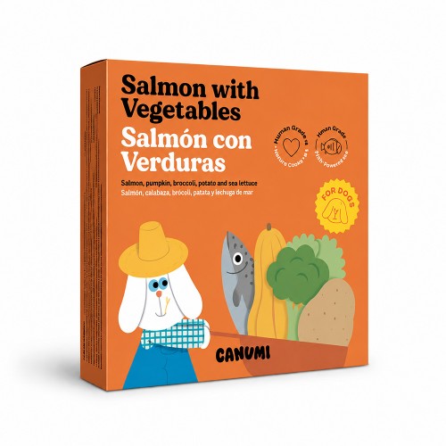 Canumi |  Zalm met groenten