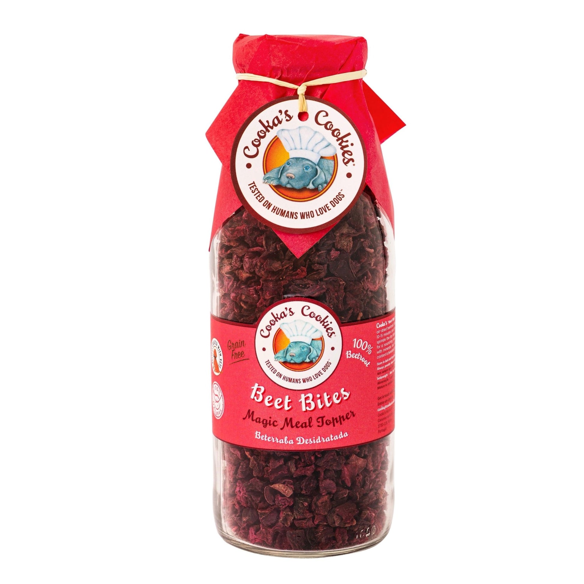 Cooka´s Cookies | Beetroot Bites - Luchtgedroogde maaltijdtoppers - Golden Poms
