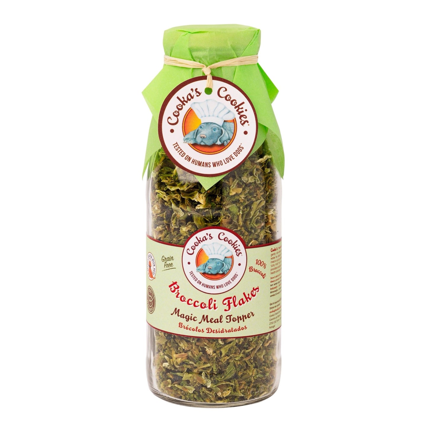 Cooka´s Cookies | Broccolichips - Luchtgedroogde maaltijdtoppers - Golden Poms