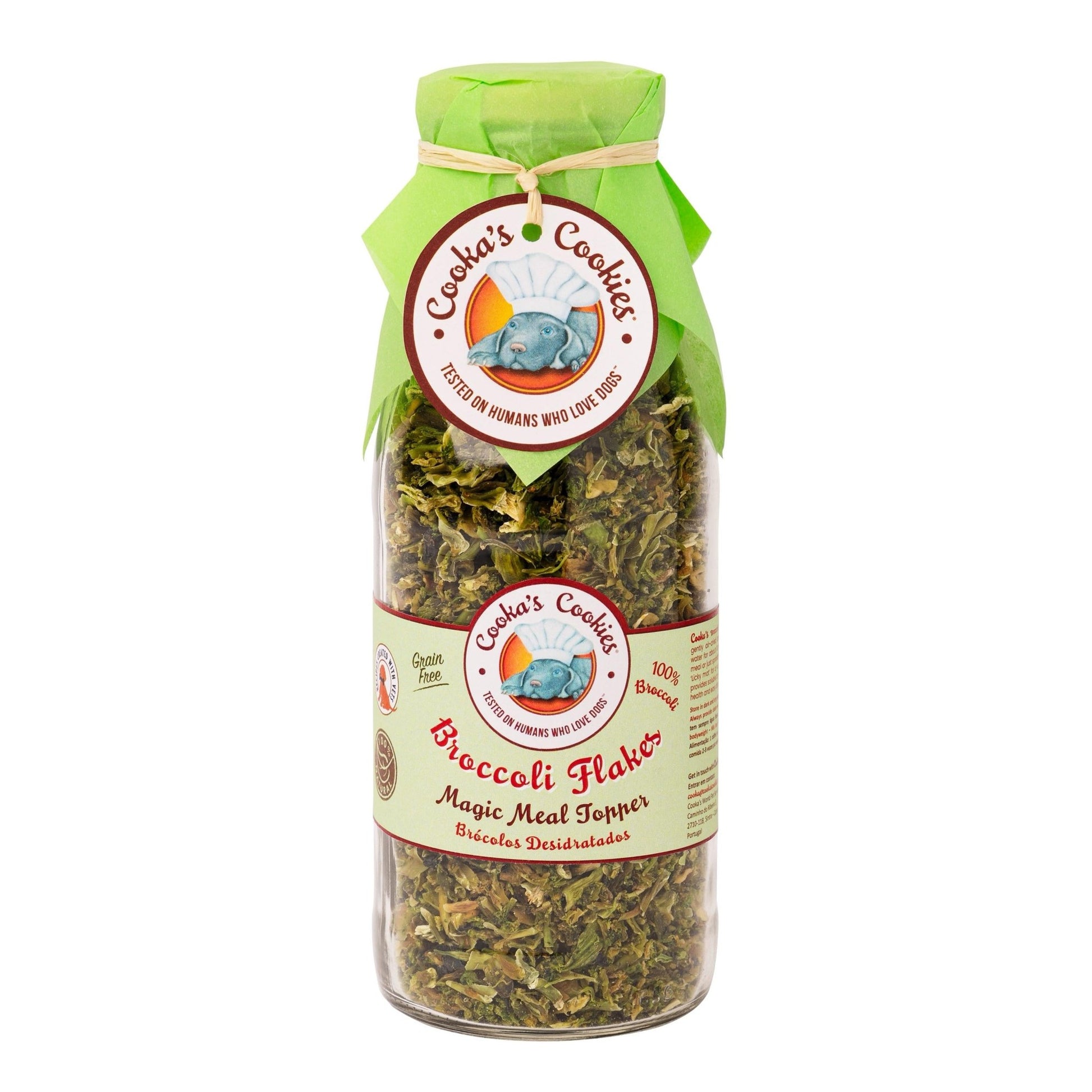 Cooka´s Cookies | Broccolichips - Luchtgedroogde maaltijdtoppers - Golden Poms