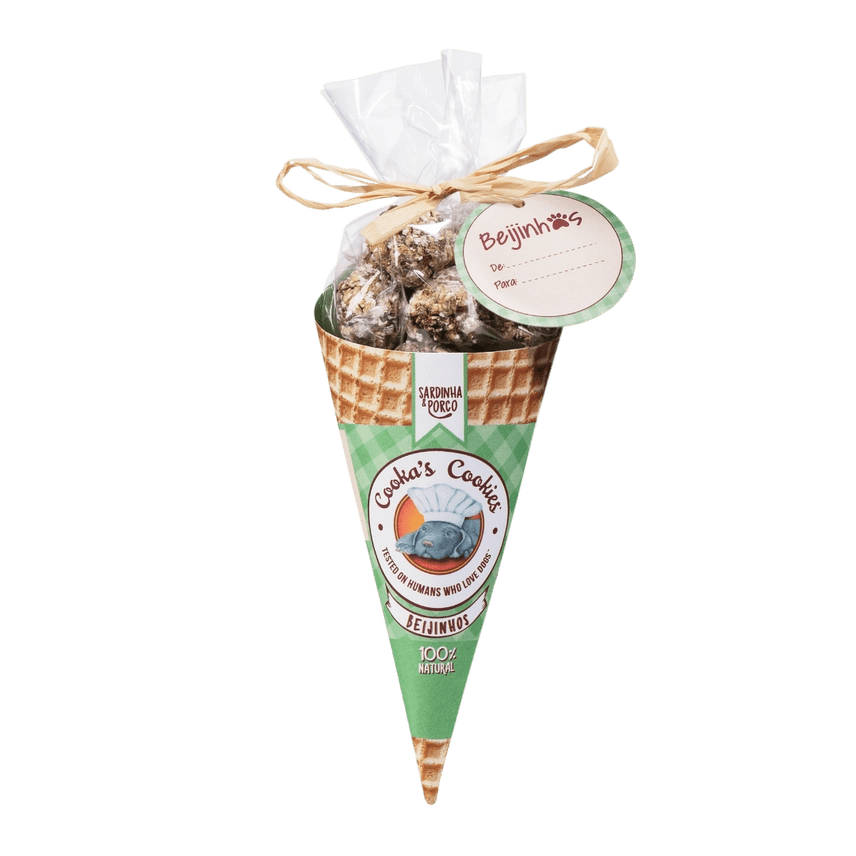 Cooka´s Cookies | Kisses Treats - Sardines en Varken - Golden Poms